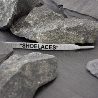 Lacci off hot sale white shoelaces